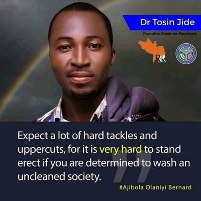 OlaniyiBernard's profile picture. A CORE TRUSTER OF POTTERY BARN RULE - YOU BREAK IT, YOU FIX OR BUY IT
        ~Ajibola Bernard Olaniyi {ABO}