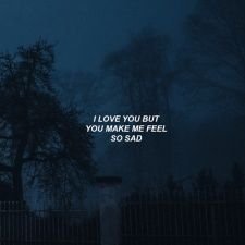 possible TW ⚠ ⚠ what's wrong with me? everything no wonder no one wants me. put me in the grave.
