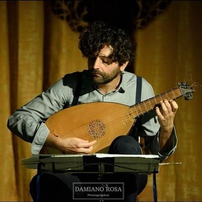 Roman Lute Player and Surfer