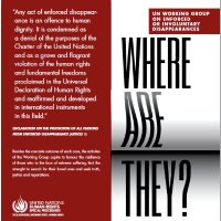 UN Working Group on Enforced Disappearances(@WGEID) 's Twitter Profile Photo