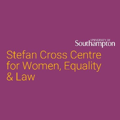 Researching the causes of discrimination against women and seeking effective solutions. Based at @unisouthampton @UoSLawSchool