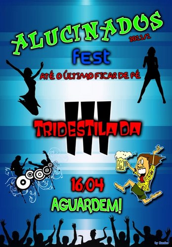 A maior e melhor festa de República de Alfenas - MG. Organização: Diretoria Alucinados - UNIFAL/MG.