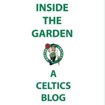 Inside The Garden: A blog for all Celtics fans ☘️https://t.co/VyAy6M3THF