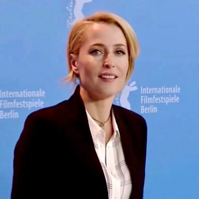 thinking about the suit gillian anderson wore to the berlinale film festival