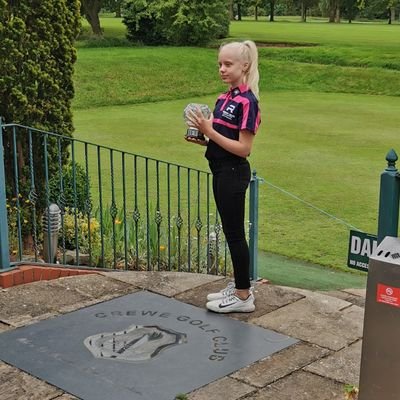 13 year old golfer dreaming of the LPGA.

Handicap 12.

Crewe Ladies Club Champ 2020.

Rob Rock Tour Order if Merit winner 2019.

@TrenthamGolf @crewegc