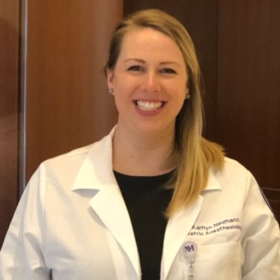 Northwestern Obstetric Anesthesiology Fellow 2020-2021; Prior Northwestern Anesthesiology Resident