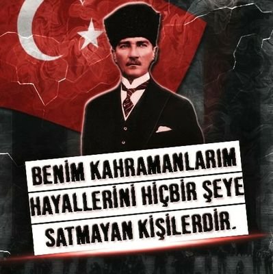 🇹🇷Atatürk'ün izinde,doğasever, hayvansever, Vatan ve doğa sporları tutkunu, felsefe seven, araştırmayı, sorgulamayı, analiz etmeyi, düşünmeyi seven biri.☪️