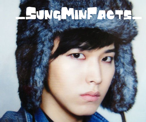 Facts and other things related to Lee SungMin of Super Junior =]
