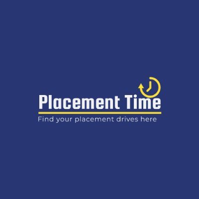 placementtime1's profile picture. Find Your Placement Drives Here