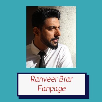Exclusive fanpage for Chef @ranveerbrar |https://t.co/sikS6ZK0BT | Insta- chefranveerofficialfanpage | For all Chef Ranveer fans..