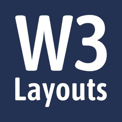 We help developers, designers, website owners create stunning websites. For help mail to support@w3layouts.com or visit https://t.co/Fik2bcm6OP