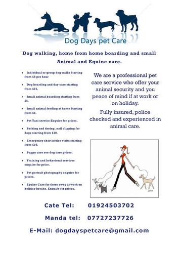 http://t.co/blCylVfm58 We are a professional pet care service who offer your animal security and you peace of mind if at work or on holiday.