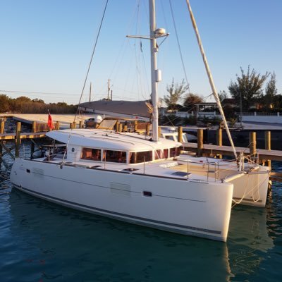 We are Simon and Carla sailing around the world on our beautiful Lagoon 400