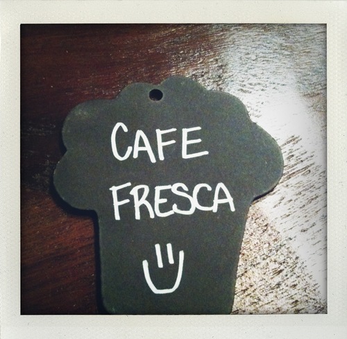 Teeny Cafe with fresh food made daily. Follow us to find out the soup of the day!