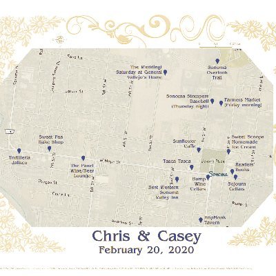 ConsultingLeroy's profile picture. Custom wedding maps, winery marketing maps, real estate marketing maps, & event maps. See your real-time location right on your custom map!