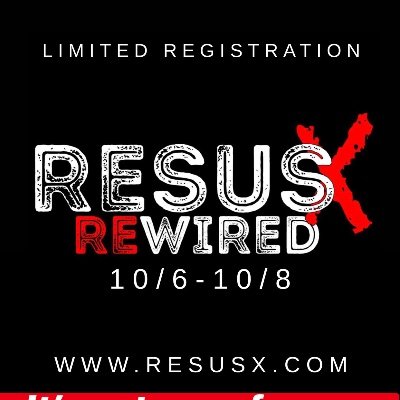resus_x's profile picture. Education in Resuscitation