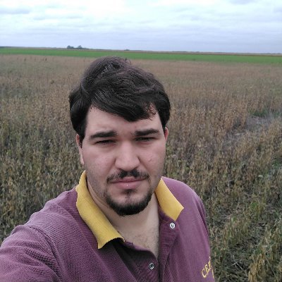 estudiante de agronomía - UNNOBA Productor agropecuario, vivo en el campo, radical 🇵🇱🇵🇱🇵🇱 hincha de Ford 🇦🇷🇦🇷🇦🇷🇦🇷
@el_sorgal