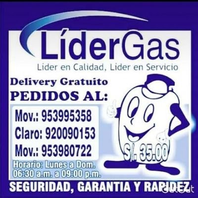 líder Vita gas en Huaraz