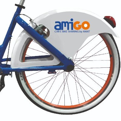 amiGO è il servizio di bike sharing della città di Palermo, integrativo al trasporto pubblico e privato, intelligente, economico e rispettoso dell’ambiente.