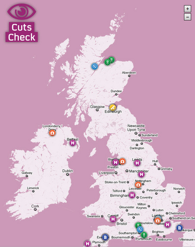 cutsmap's profile picture. Channel 4 News is creating a crowd-sourced map of spending cuts in the UK and we want you to tweet or show us cuts you've seen online.