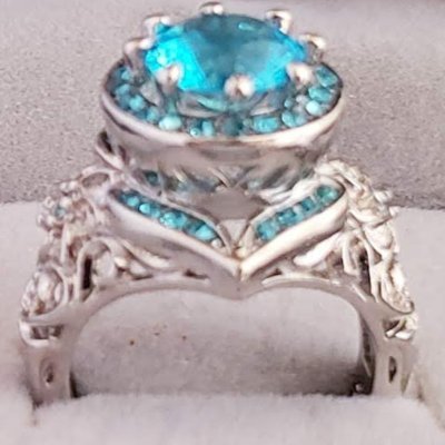 All the sparkle you can handle! Lab-created and genuine stones set in sterling silver and great prices. Get in touch with me and get your ring!