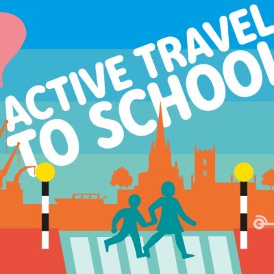 Encouraging active travel on the journey to school in Bristol. Cycling, walking, scooting - great for our health, great for the planet!