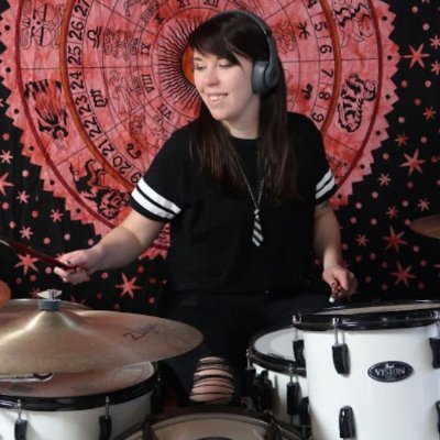 I like to play drums sometimes.
Check out my drum covers on YouTube!