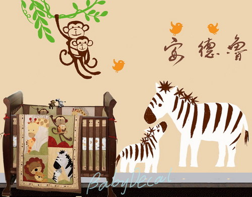 we design  wall decals wall sticker art ,we sell our work on etsy,