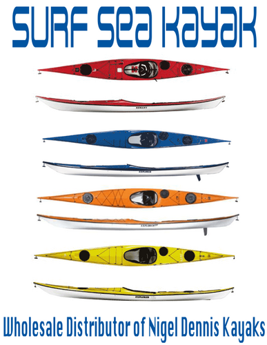 Surf Sea Kayak is a wholesale distributor of Nigel Dennis Kayaks. It is owned and operated by paddlers who want to make available the boats we use & believe in.