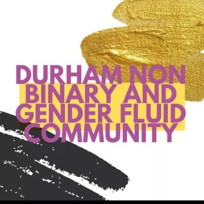 A community of non binary and gender fluid people at Durham univeirty 💛🤍💜🖤