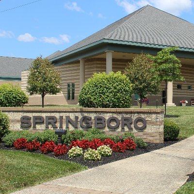 The City of Springboro is in SW Ohio between Dayton and Cincinnati.  We have been named among the best 100 places to live in America!