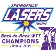 2018 and 2019 World TeamTennis Conference Champions • Facebook: /SpringfieldLasers • Instagram: @SGFLasers