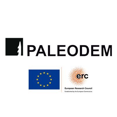 PALEODEM is an @ERC_Research Consolidator Grant project, under the European Union’s Horizon 2020 Research and Innovation Programme (N. 683018). @ua_universidad