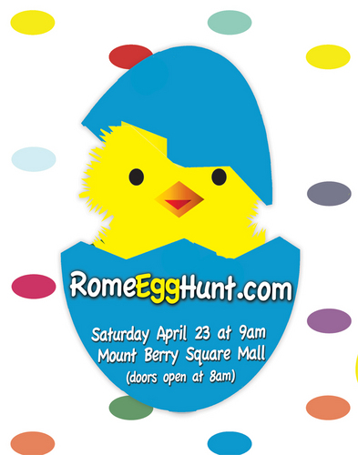 Bring the whole family for an incredible Easter Egg Hunt inside at Mount Berry Square Mall on Saturday April 23rd at 9am! Details at http://t.co/SeYzedIFSU