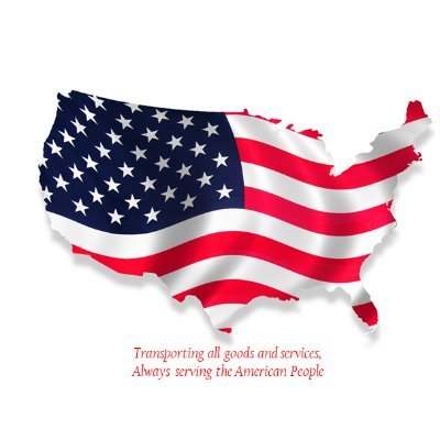 Transporting all goods and services, Always serving the American People