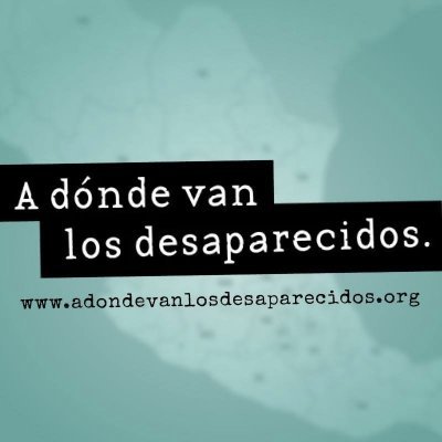 Sitio de investigación periodística y análisis sobre las lógicas de la desaparición de personas en México.
contacto@adondevanlosdesaparecidos.org