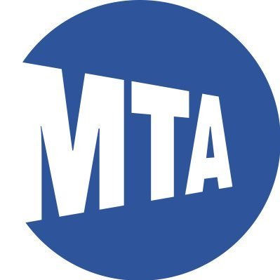 Subway and bus service alerts, minus the blue check mark. Wear a mask if you're riding with us.