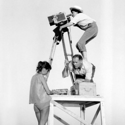 Celebrating women in film, forgotten women in cinema, women in film crews. #womenandcameras