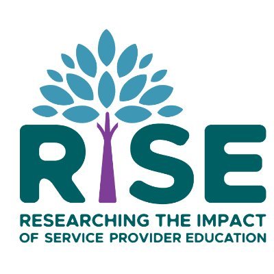 Researching the Impact of Service provider Education (RISE) for safely recognizing and responding to #FamilyViolence and #MentalHealthChallenges
