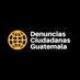 Denuncias Ciudadanas de Guatemala (@denunciasdguate) Twitter profile photo Denuncias Ciudadanas de Guatemala (@denunciasdguate) Twitter profile photo