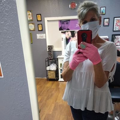 jennife74310076's profile picture. Cooler than shit old lady who also happens to be a body Piercer who loves rock n roll. And her hubby 😍 and that song, Moon River. and the resistance!!! no DMs