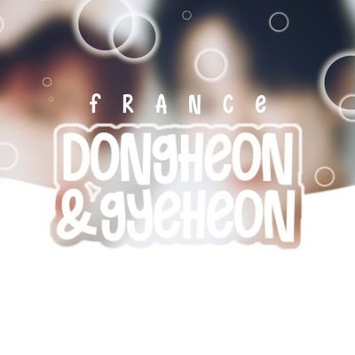 Voici la page de Dongheon et Gyehyeon France.
Ici il y aura. Des infos, des photos, des videos sur Dongheon et Gyehyeon de VERIVERY.
