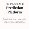 socscipredict's profile picture. The SSPP enables researchers to collect and contribute to forecasts of academic studies. 
Tweets by @UCBITSS @evavivalt @socscipredict.bsky.social