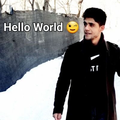 NazirAkbari8's profile picture. Hello World !
Programmer 😉😎