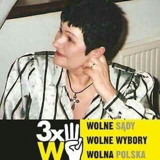 Izabela Dąbrowska#Wolne Sądy i Media#Silni Razem
