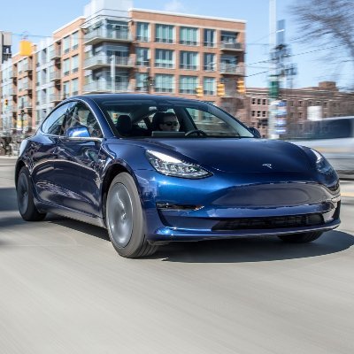 Aspiring @Tesla Model 3 owner, in the beautiful color of blue.