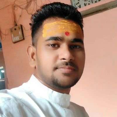 AmolKum03367519's profile picture. सत्य की जीत होगी 
जिलाध्यक्ष (युवा प्रकोष्ठ)
अखिल भारतीय ब्राह्मण एकता परिषद 
चित्रकूट