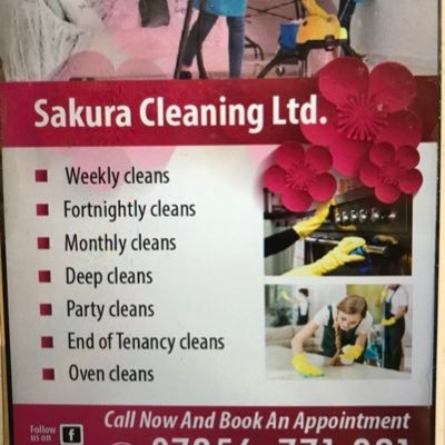 Sakuracleaninltd@gmail.com 07856771921 #cleaning #airbnbs #servicedaccomodation #hmos