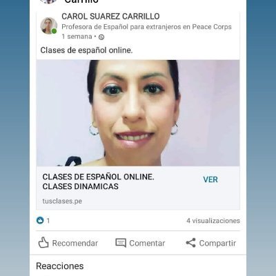 Profesora de Español como lengua extranjera en todos los niveles de lengua (A1-C2) con maestría en Docencia superior, Diplomado Internacional en la enseñanza de