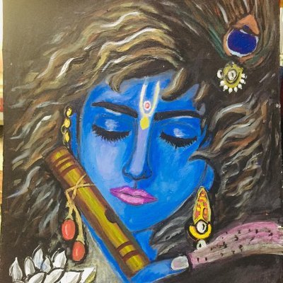 Art and Creativity have no competition👩‍🎨
Inspired by Iskcon📖
Art is itself the greatest wonder in the world🎨
A Crazy Radhakrsna lover😜
